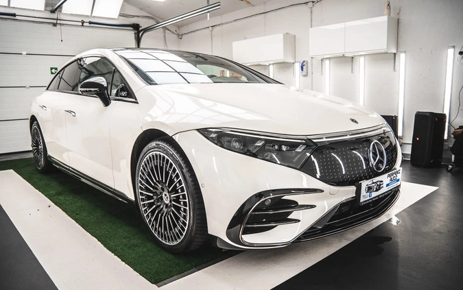 Mercedes-Benz EQS cena 495001 przebieg: 36000, rok produkcji 2022 z Korsze małe 56